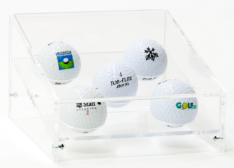 5er Golfball Präsentations Case