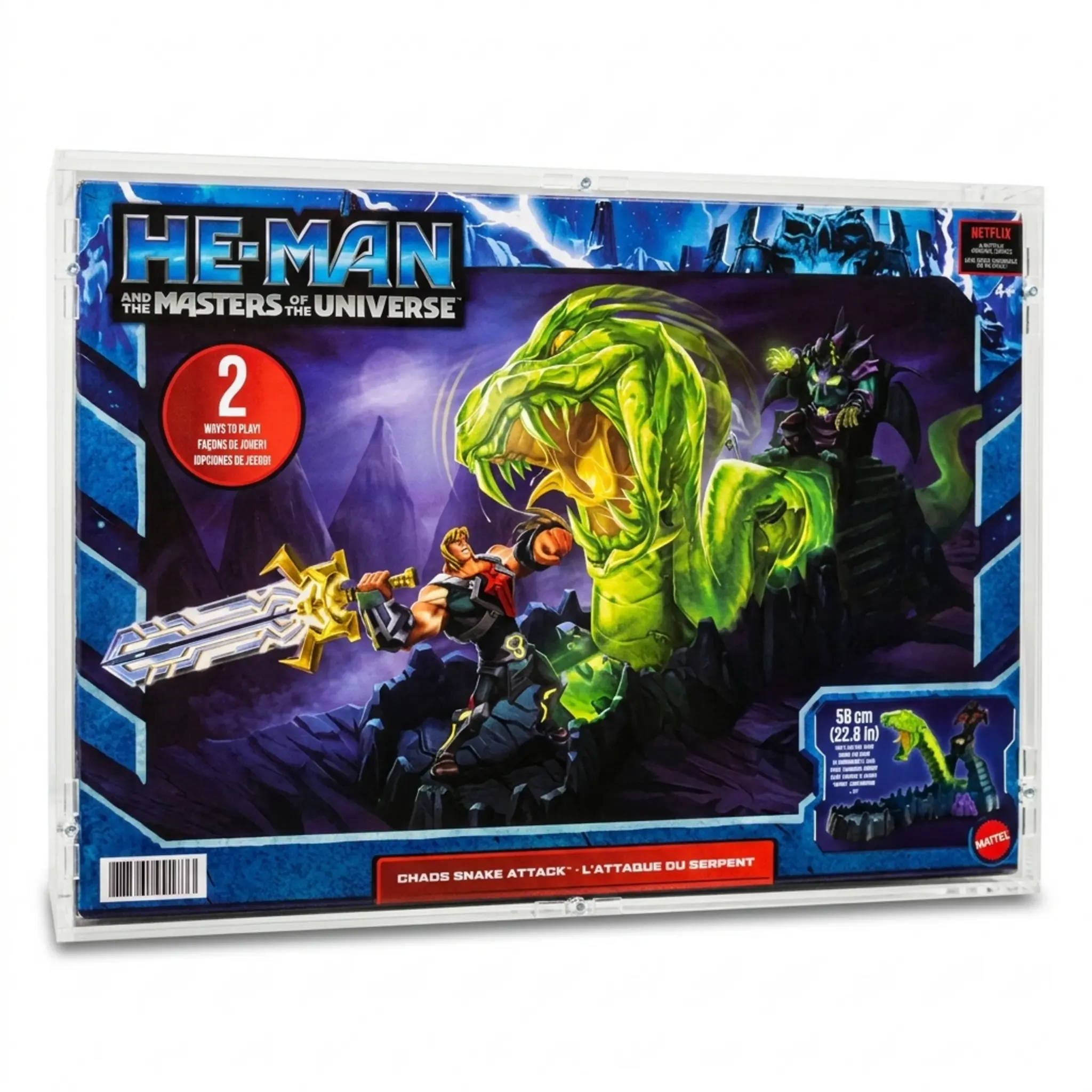 He-Man and the Masters of the Universe - CGI Cartoon - Snake Attack Case - B33,3 x T13,3 x H23,3 oh
