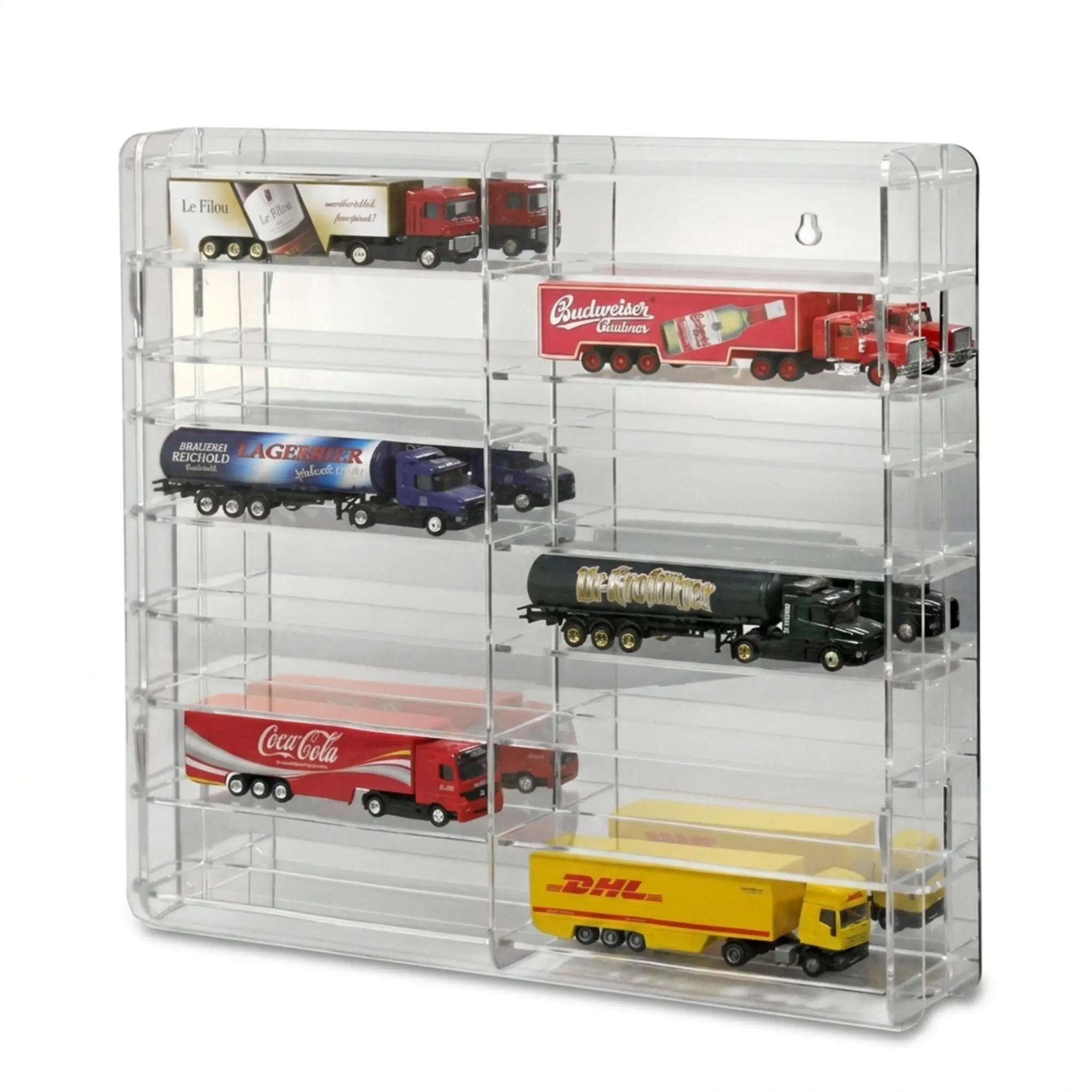 Modellautovitrine für 1:87 und Trucks
