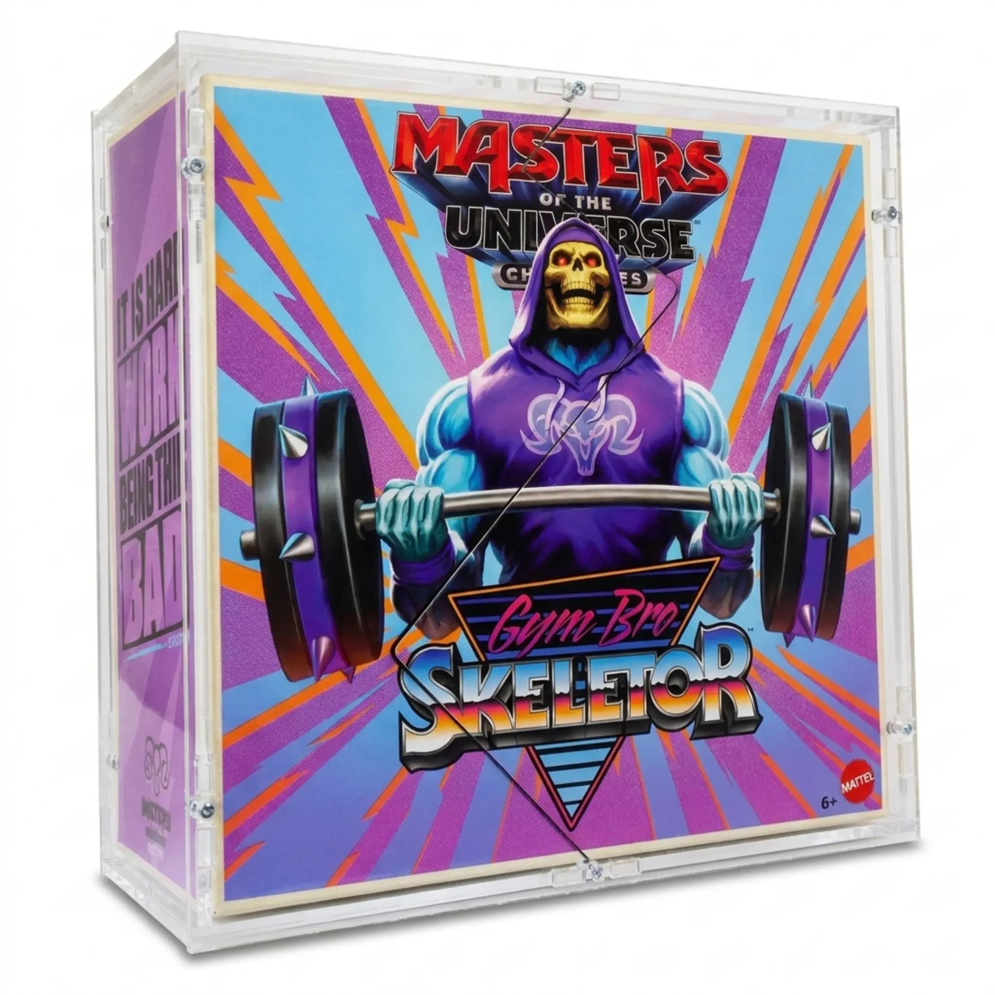 MotU Chronicles Gym Bro Skeletor Case (Box) - B23,8 x T9,8 x H23,5 - Keine Rahmen oder Schienen