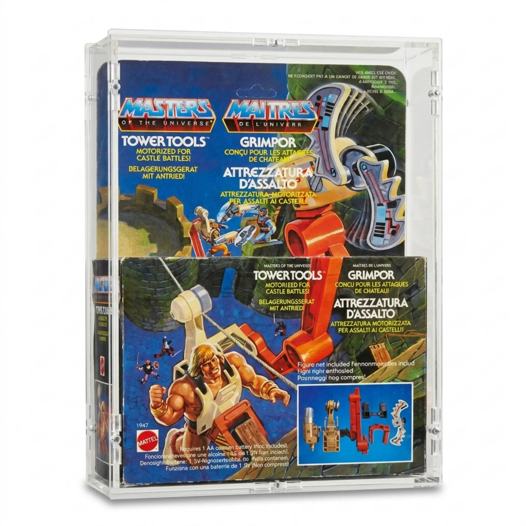 MotU Cliff Climber, Scub Attak & Tower Tools Case