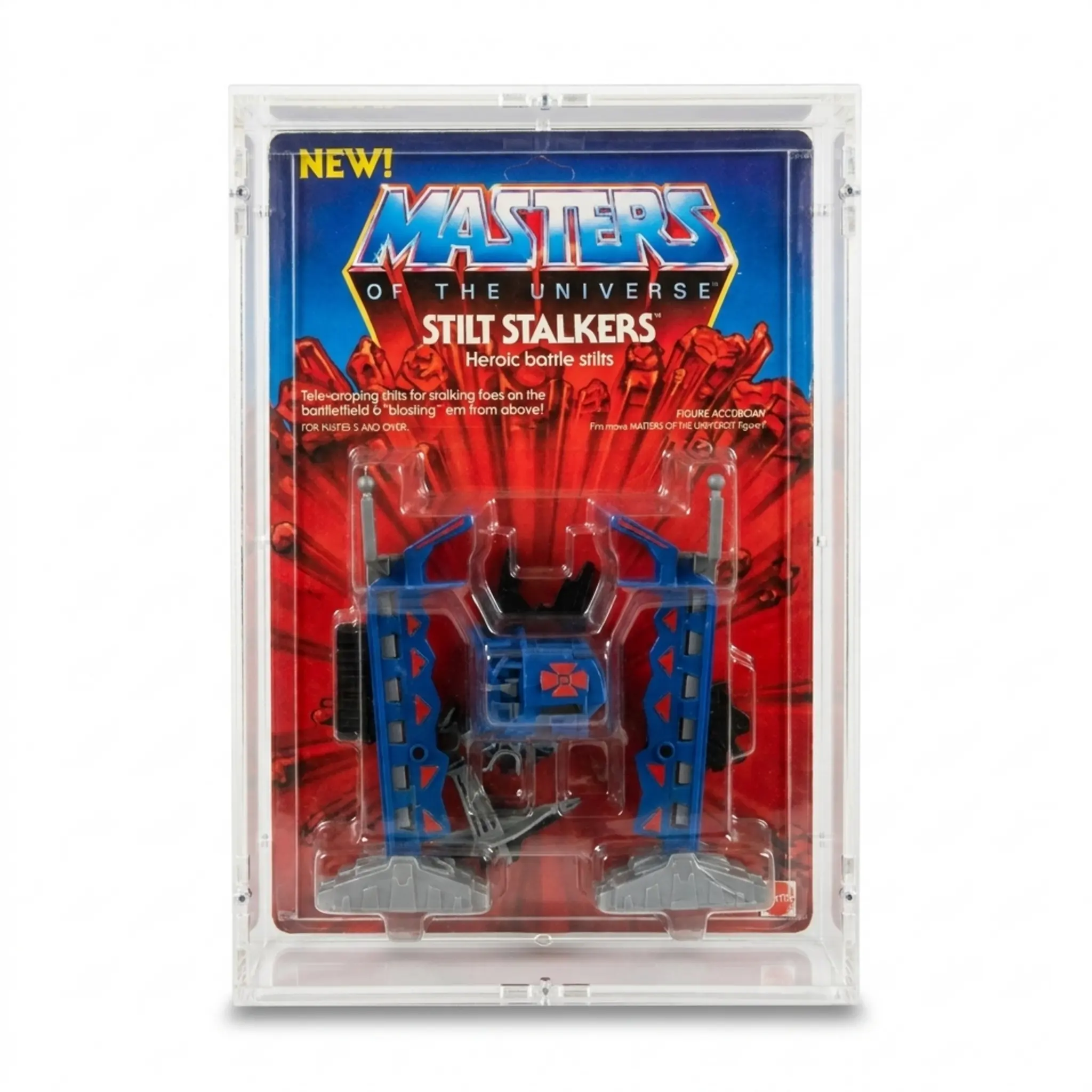 MotU Mega Laser, Jet Sled & Stilt Stalkers Case