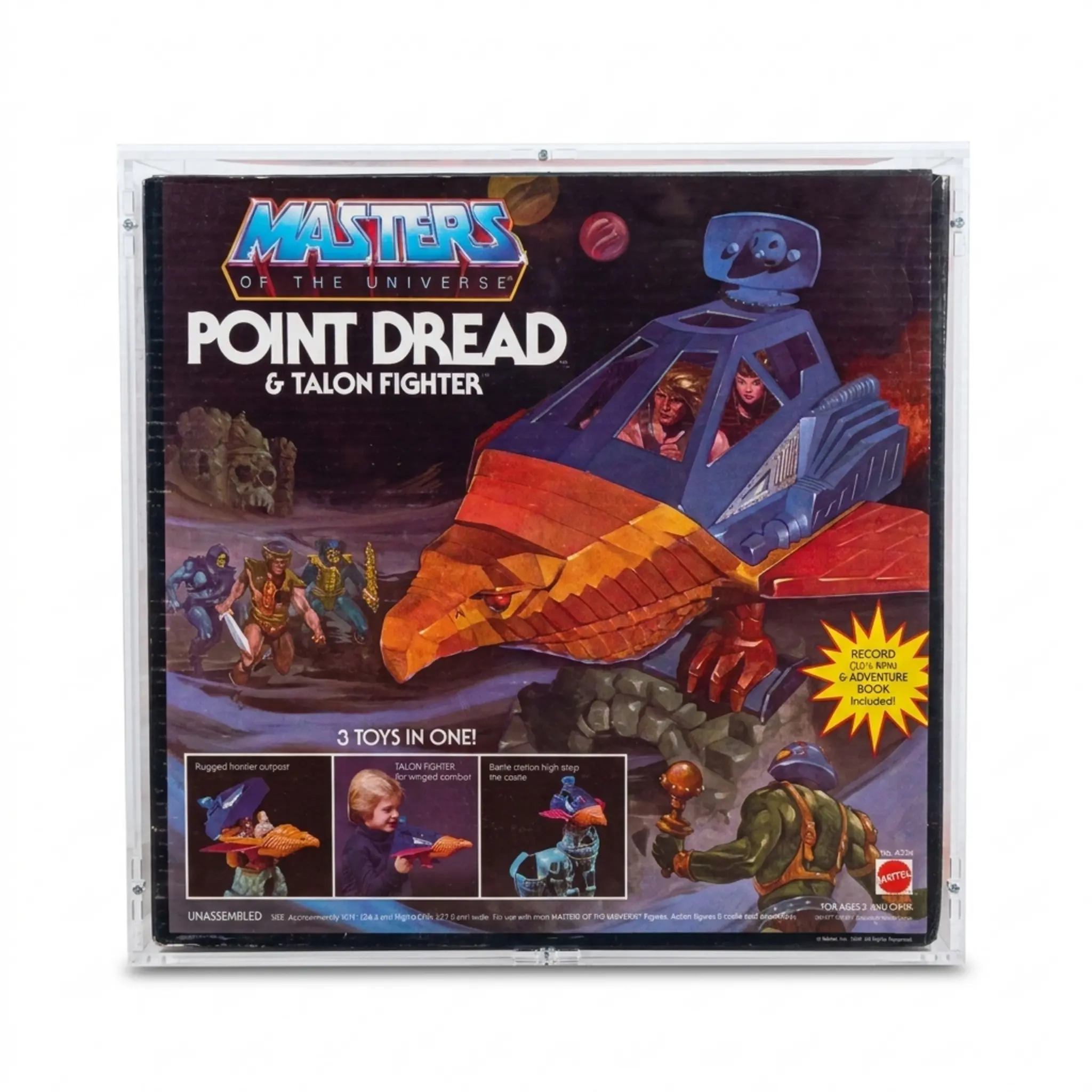 MotU Point Dread & Talon Fighter Case - B37,5 x T12,0 x H37,0 - Keine Rahmen oder Schienen