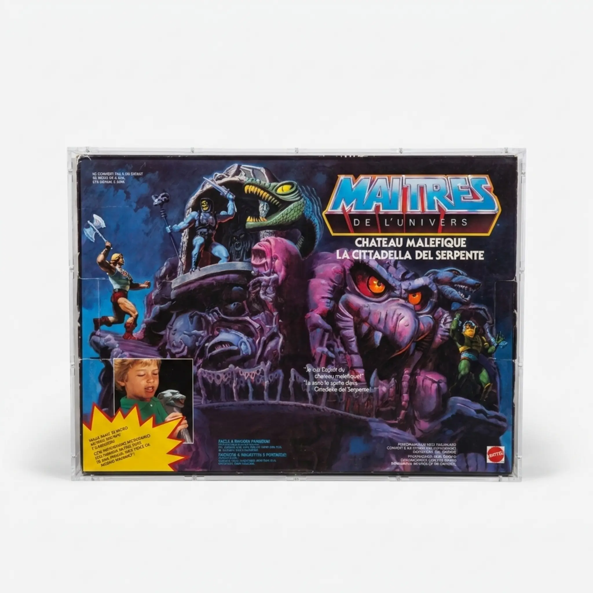 MotU Snake Mountain Box - B65,0 x T15,0 x H49,0 - ohne Rahmen und ohne Schiene