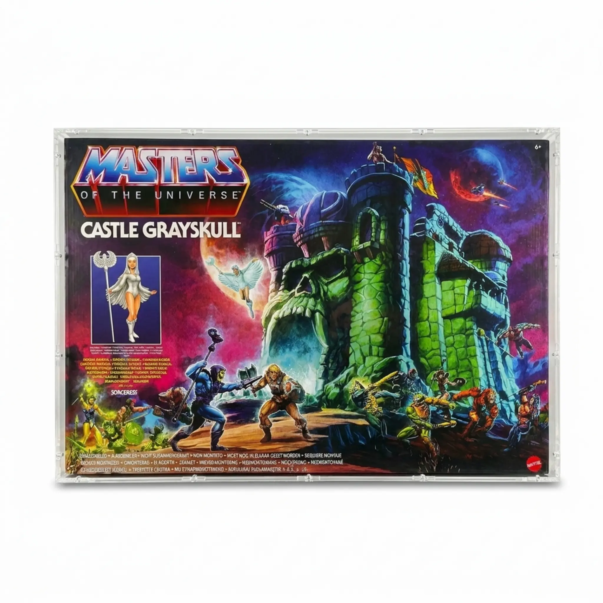 MotUO Origins - Castle Grayskull Case - B 677 x T 154 x H 469 ohne Rahmen und ohne Schiene