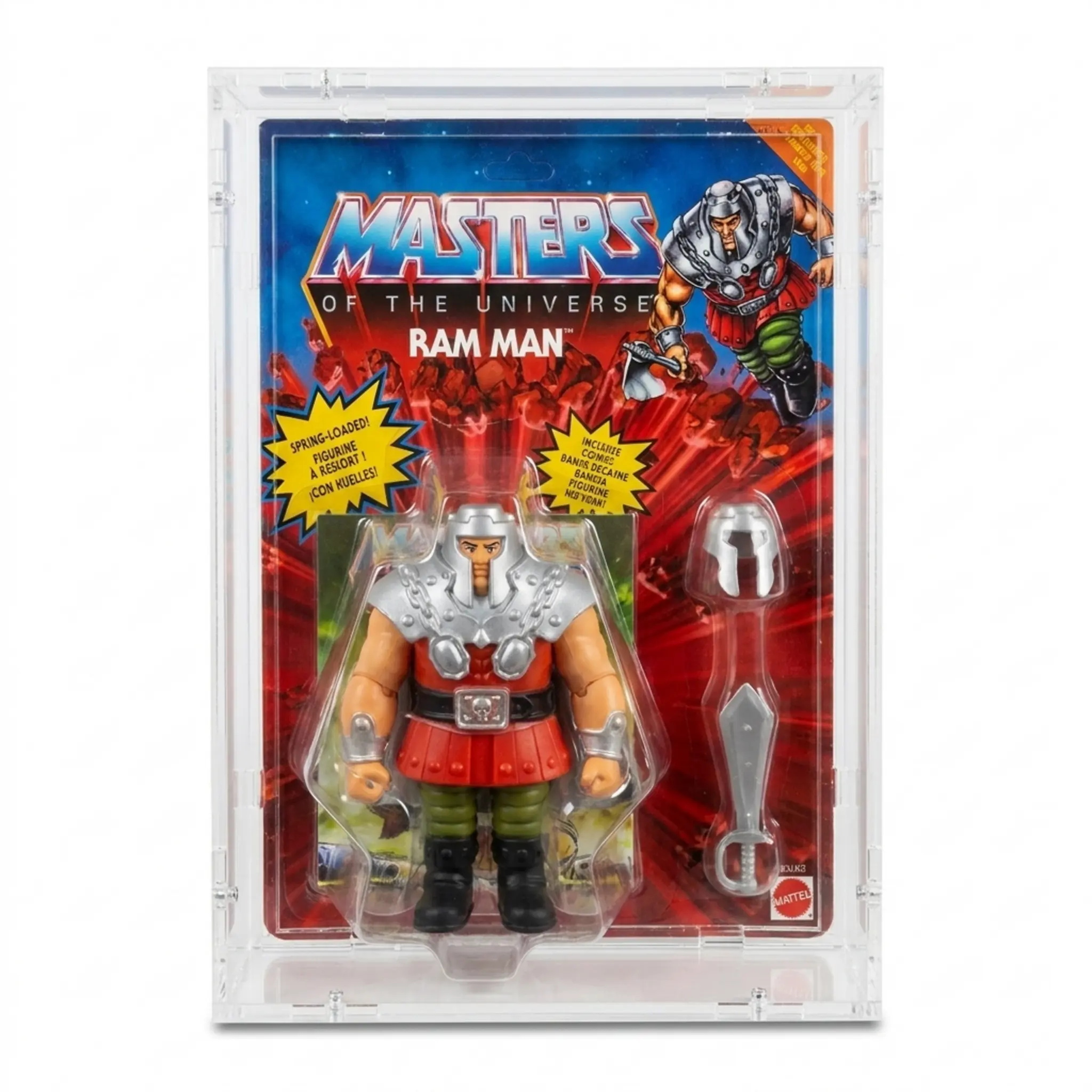 MotUO Origins - Deluxe Case - Ram Man, Clamp Champ, Battle Armor He-Man und Battle Armor Skeletor C