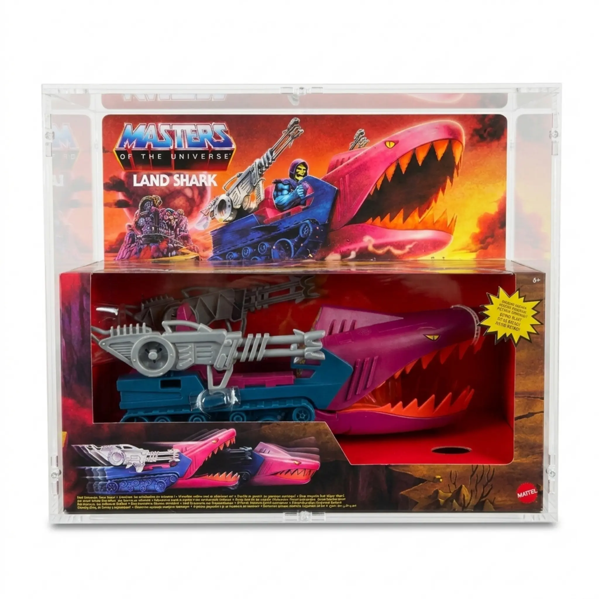 MotUO Origins - Land Shark Case - B 361 x T 137 x H 307 - 1 Schiene oben (Breite 2 cm) 1 mm zur Rück