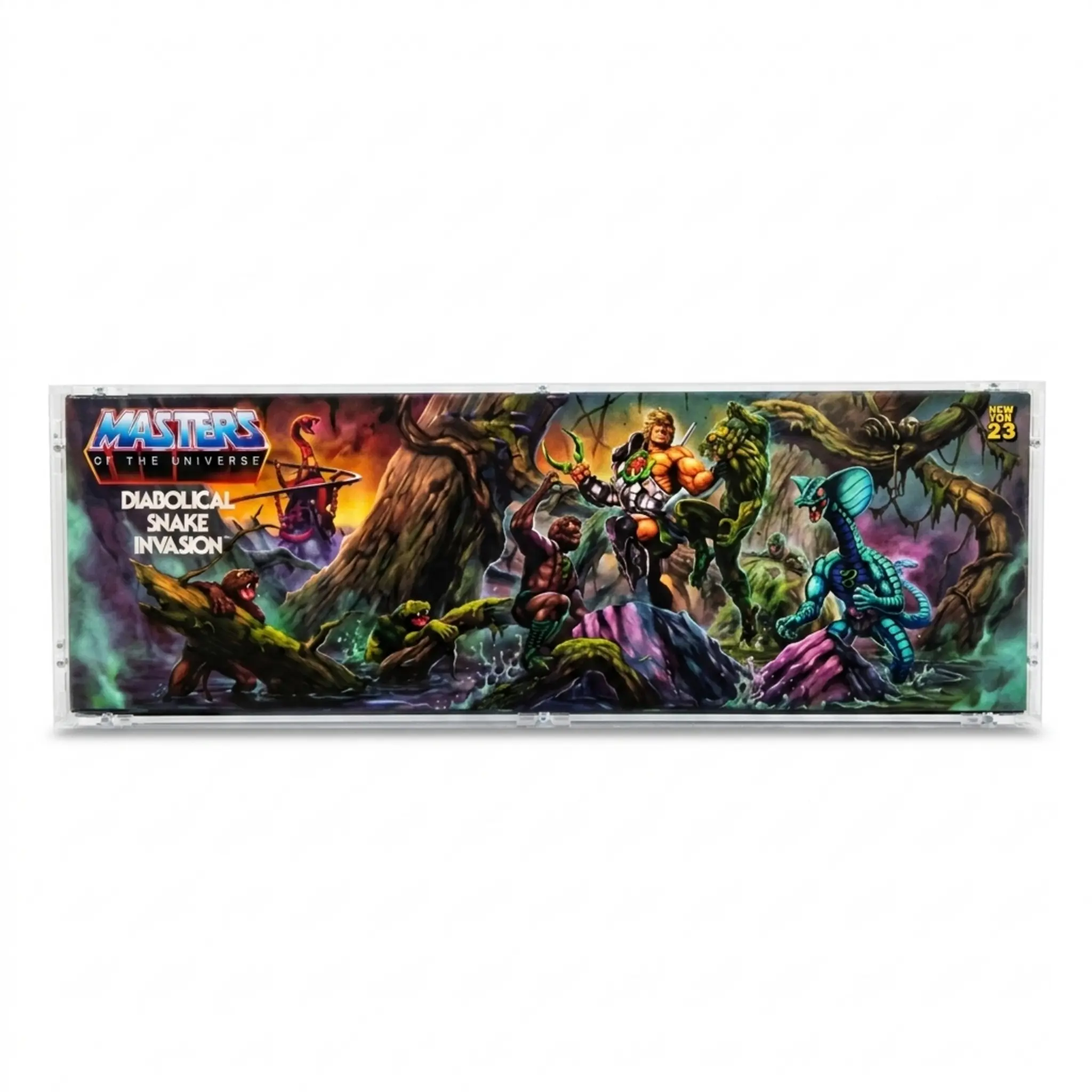 MotUO Origins Snake Invasion Case - B56,0 x T7,4 x H18,4 - keine Rahmen oder Schienen - geschlossen