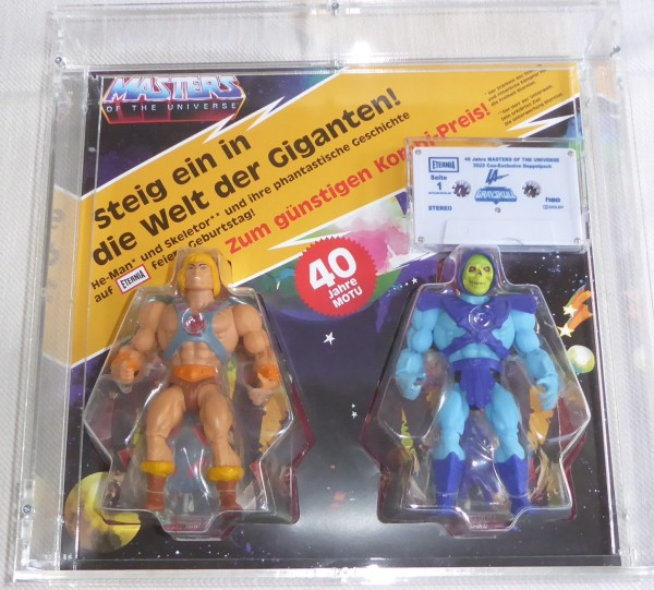 MotUO Origins 40th All German Con Exklusiv (Grayskull/Los Amigos Con) Two Pack Case