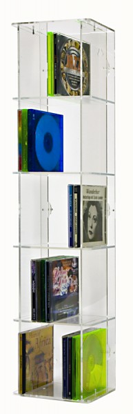 CD Tower mit transparenter R